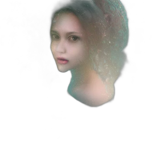 face, mask, robot, creature transparent PNG cut-out
