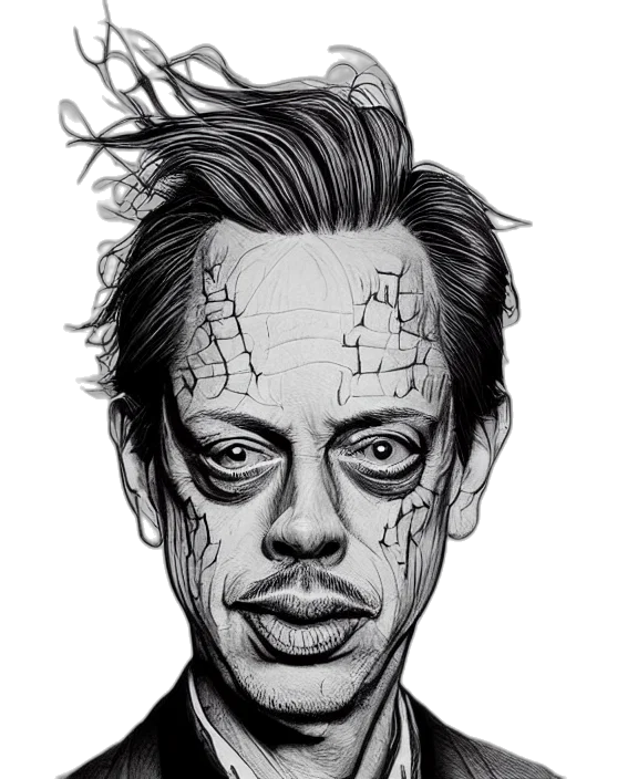 face, mask, comic book art, cartoon transparent PNG cut-out