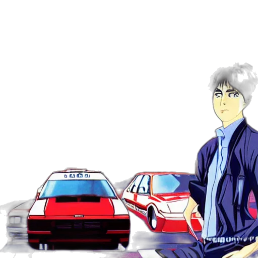 car, anime, concept art, cartoon transparent PNG cut-out