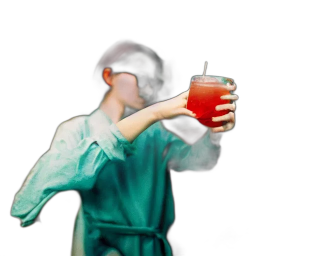 dress, bottle, food, staff transparent PNG cut-out