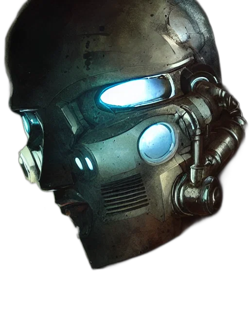 mask, robot, face, weapon transparent PNG cut-out