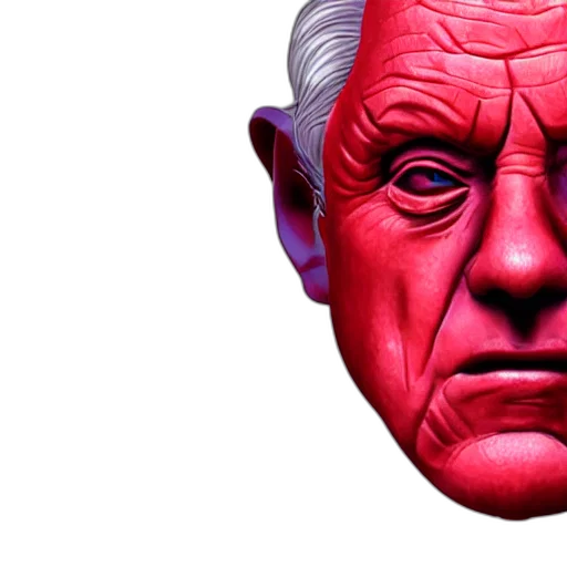 face, mask, 3d render, photorealistic transparent PNG cut-out
