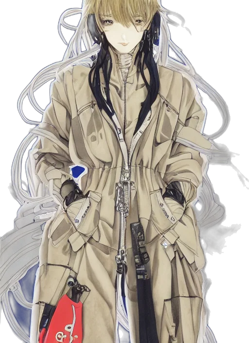 jacket, staff, mask, face transparent PNG cut-out