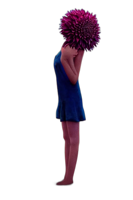 dress, hat, hair, crown transparent PNG cut-out