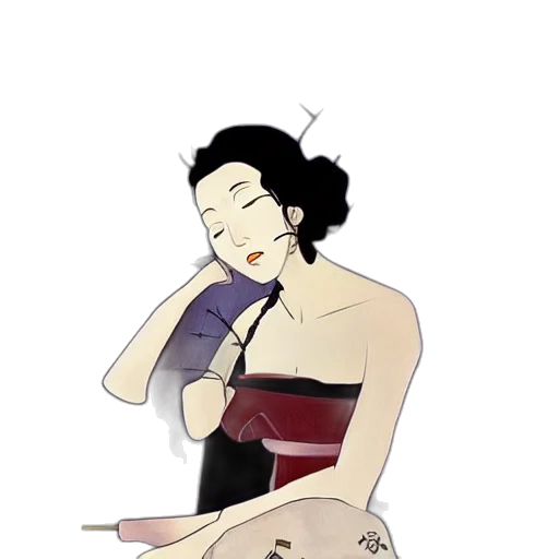 dress, staff, weapon, cartoon transparent PNG cut-out
