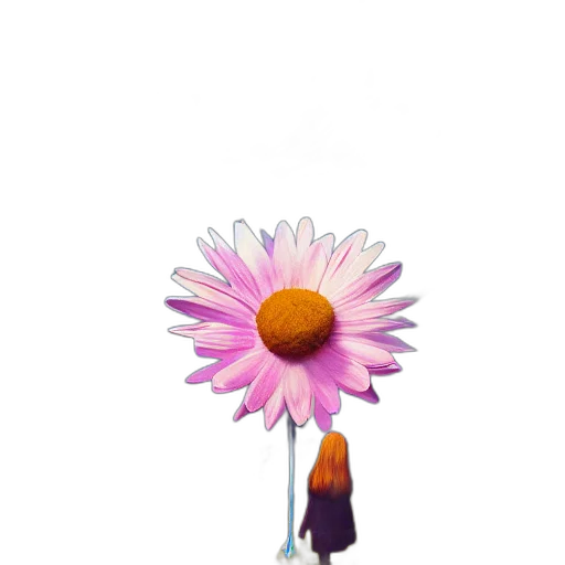 flower, staff, umbrella, weapon transparent PNG cut-out