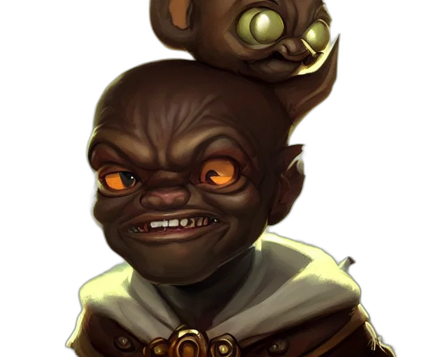 face, mask, creature, staff transparent PNG cut-out