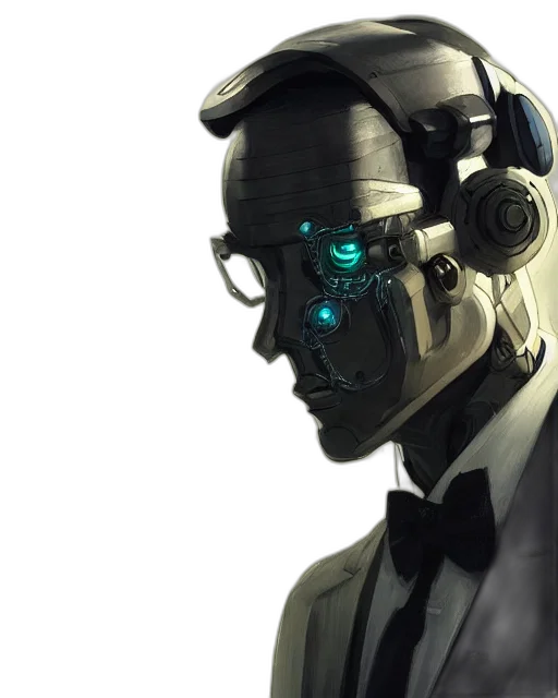 robot, mask, face, cyberpunk transparent PNG cut-out
