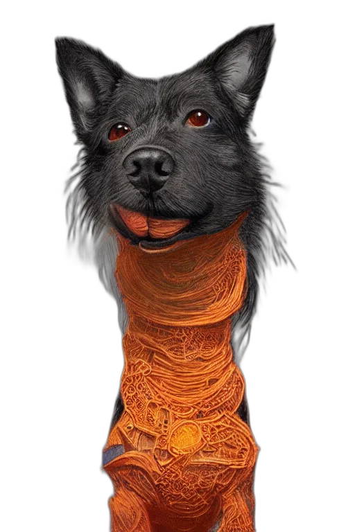 animal, dress, staff, jacket transparent PNG cut-out