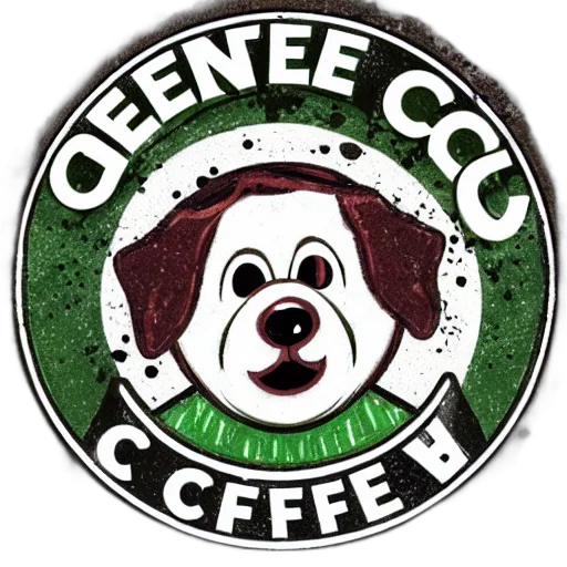 green, circular, coffee, shop transparent PNG cut-out