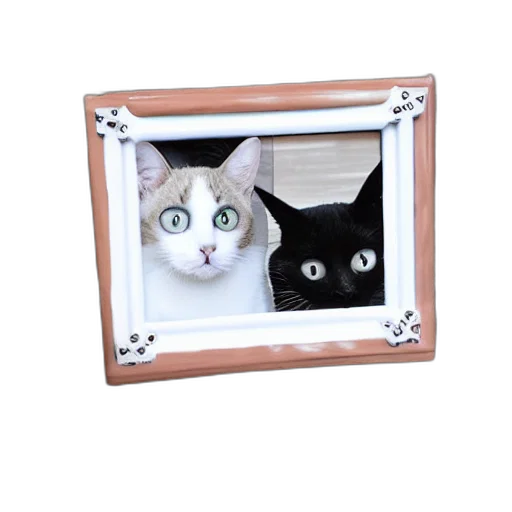 face, photorealistic, picture, frame transparent PNG cut-out