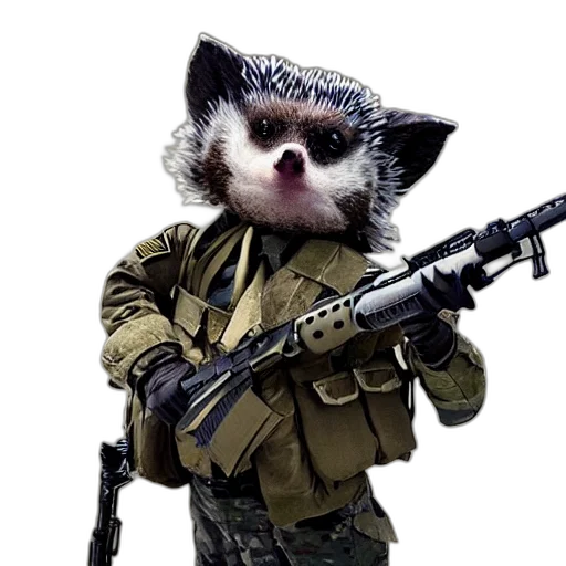 animal, weapon, staff, creature transparent PNG cut-out