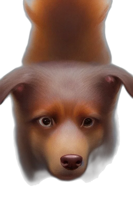 animal, face, creature, hat transparent PNG cut-out