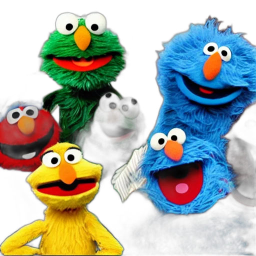 concept art, snow, sesame, street transparent PNG cut-out