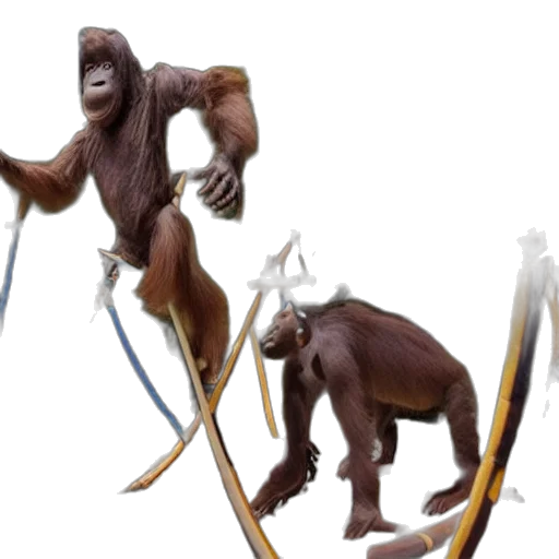 creature, animal, staff, concept art transparent PNG cut-out