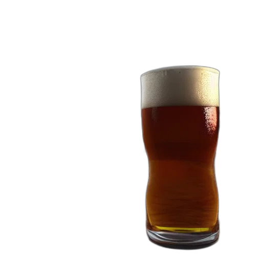 bottle, food, 3d render, brewery transparent PNG cut-out