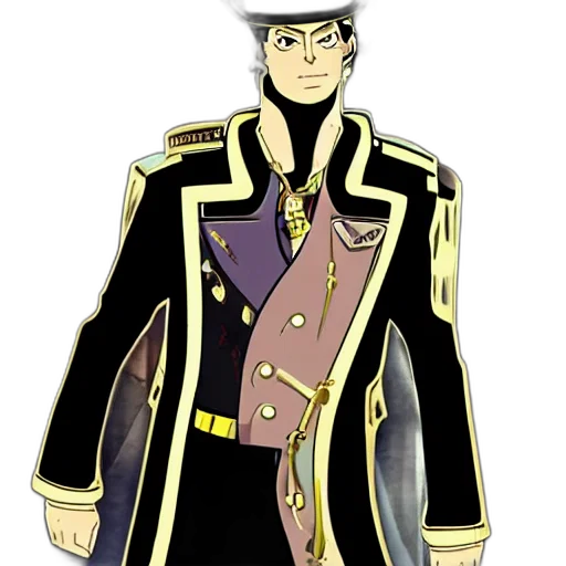 jacket, staff, crown, hat transparent PNG cut-out