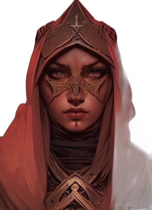 face, mask, staff, crown transparent PNG cut-out