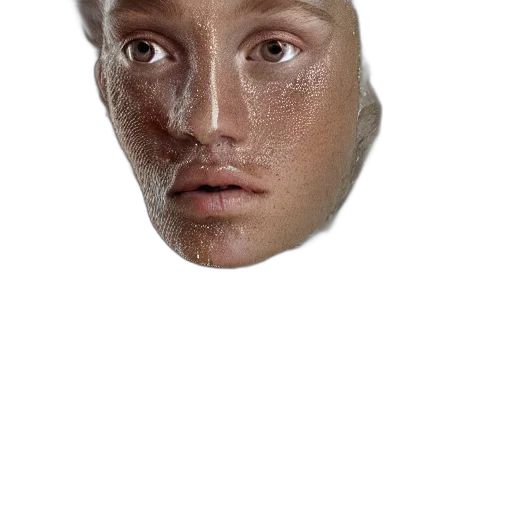face, mask, hat, creature transparent PNG cut-out