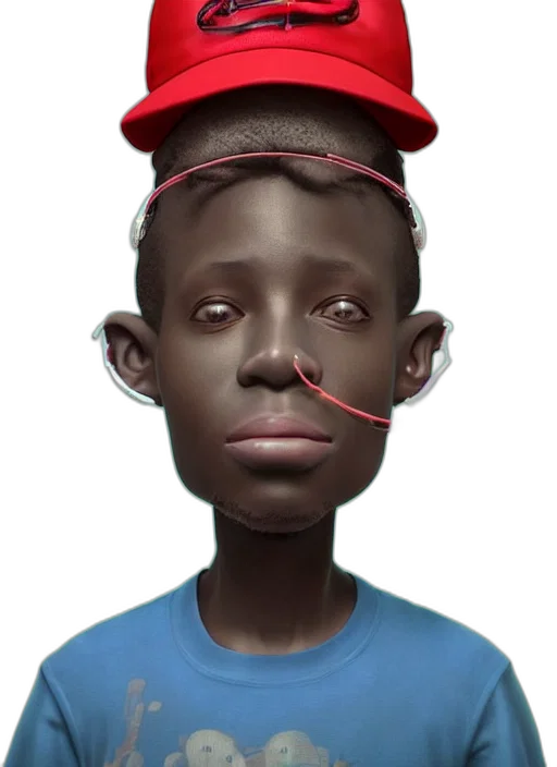 face, mask, crown, staff transparent PNG cut-out
