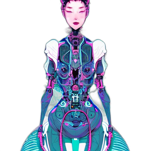 robot, dress, jewelry, creature transparent PNG cut-out