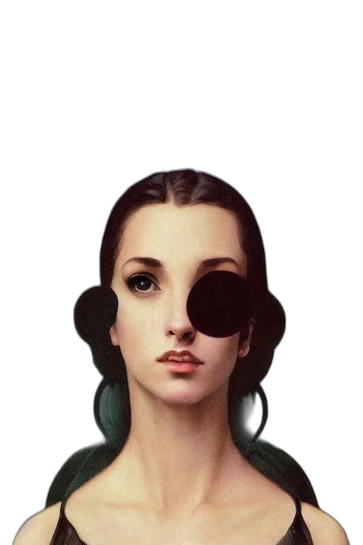 face, mask, staff, robot transparent PNG cut-out