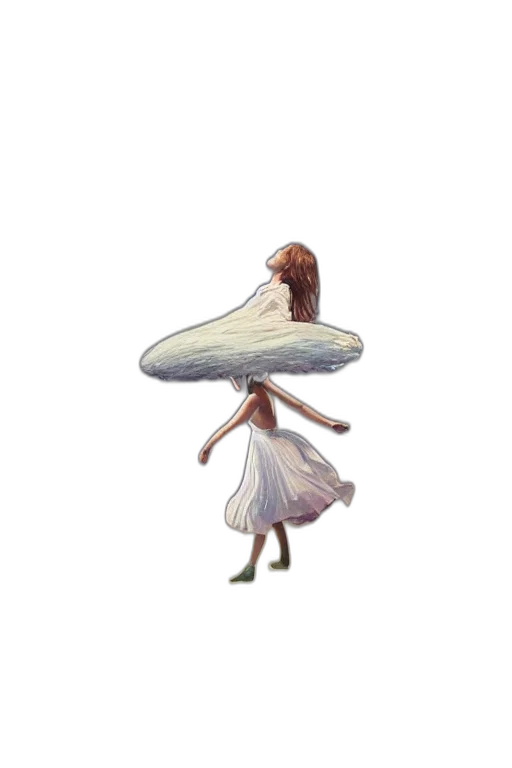 umbrella, dress, hat, shoes transparent PNG cut-out