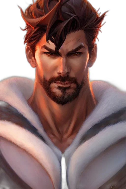 face, comic book art, fantasy art, concept art transparent PNG cut-out