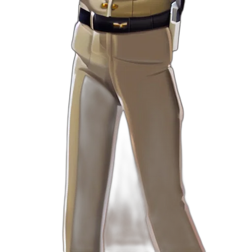 staff, jacket, weapon, robot transparent PNG cut-out