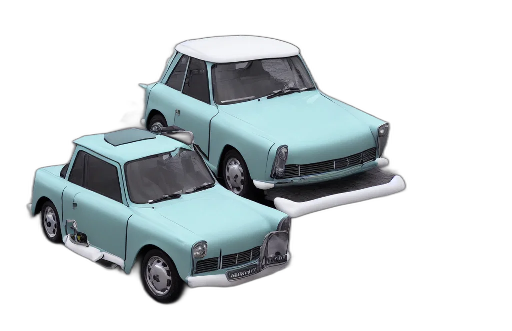 car, 3d render, concept art, photorealistic transparent PNG cut-out
