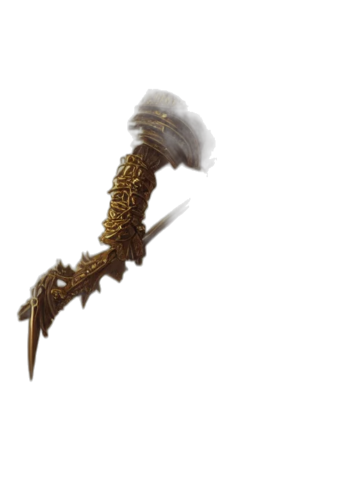 staff, sword, weapon, hair transparent PNG cut-out