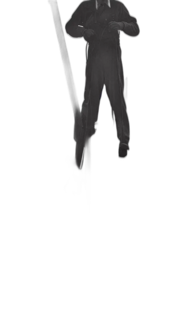 staff, sword, weapon, jacket transparent PNG cut-out