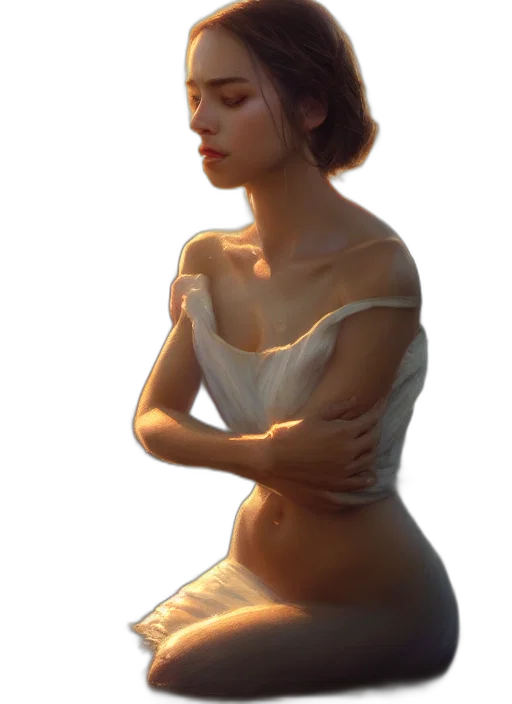 dress, crown, face, jewelry transparent PNG cut-out