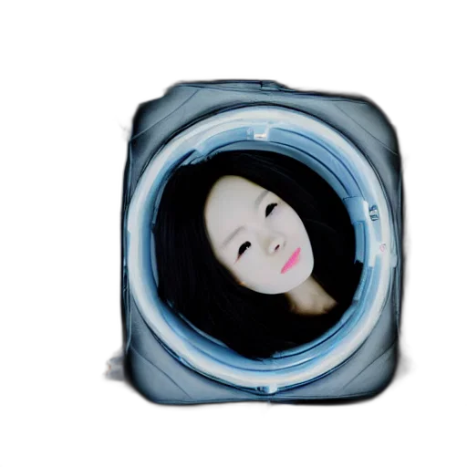 robot, face, mask, creature transparent PNG cut-out
