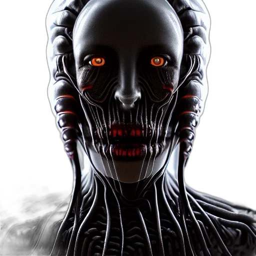 robot, face, mask, creature transparent PNG cut-out