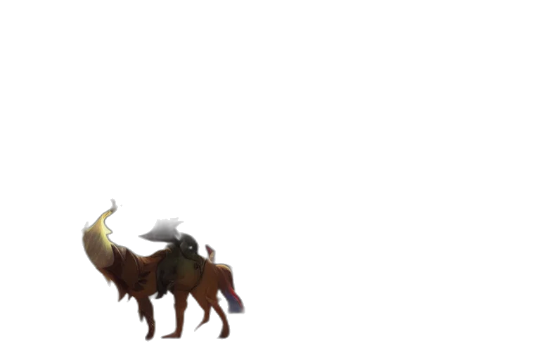 animal, creature, dragon, staff transparent PNG cut-out