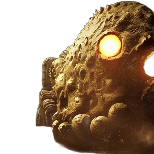 mask, creature, face, robot transparent PNG cut-out