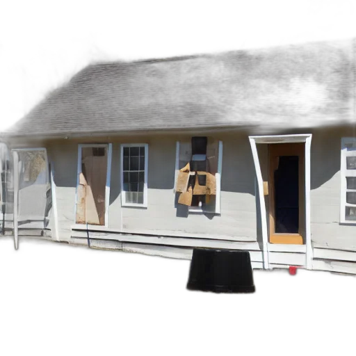building, 3d render, photorealistic, concept art transparent PNG cut-out