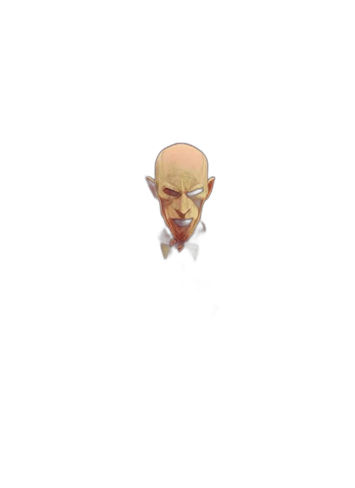 face, staff, mask, creature transparent PNG cut-out