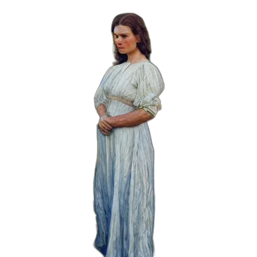 dress, staff, concept art, photorealistic transparent PNG cut-out