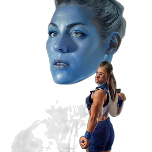 face, mask, creature, concept art transparent PNG cut-out