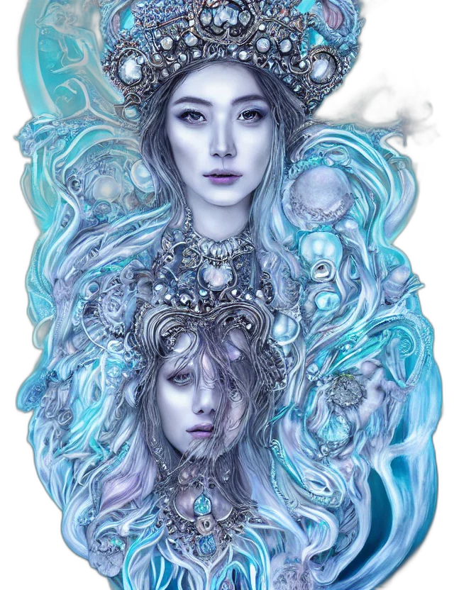 crown, fantasy art, watercolor, concept art transparent PNG cut-out