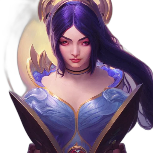 crown, face, staff, fantasy art transparent PNG cut-out