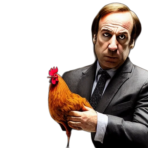 animal, saul, goodman, rooster transparent PNG cut-out