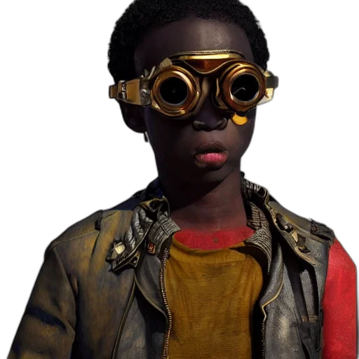 mask, jacket, face, robot transparent PNG cut-out