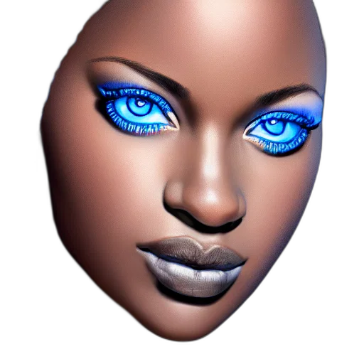 face, mask, jewelry, creature transparent PNG cut-out