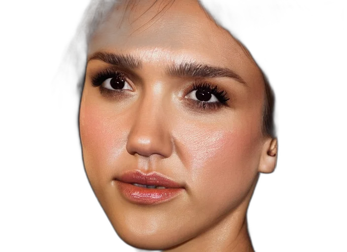 face, hair, mask, crown transparent PNG cut-out