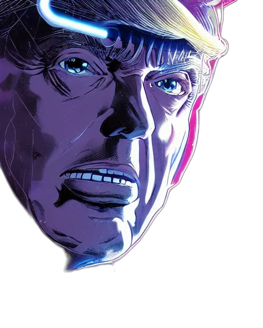 face, mask, robot, hat transparent PNG cut-out