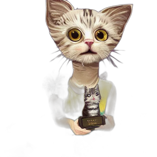 staff, animal, photorealistic, 3d render transparent PNG cut-out