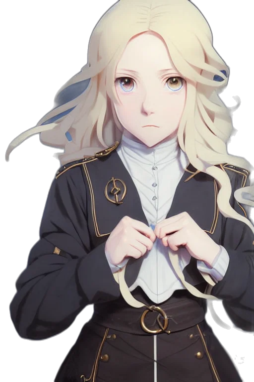 staff, crown, face, jacket transparent PNG cut-out